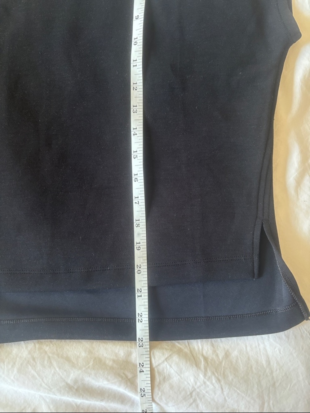 Spanx AirEssentials Cap Sleeve Tee in Black - Picture 8 of 8